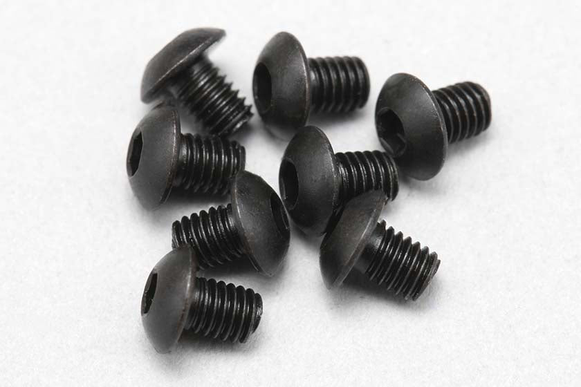 ZC-BH34A M3 x 4 mm button head socket screw (8 pieces)